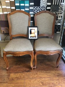 Reupholstered Dining Seat