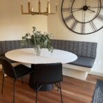 Banquette Seating with Bolster Back