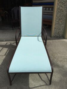 Sling Chaise New Fabric